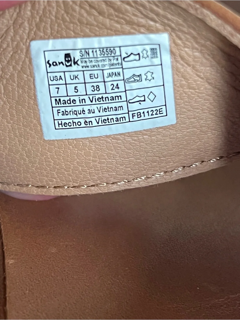 SANUK Cosmic Sultra Sling LX size 7 NWT